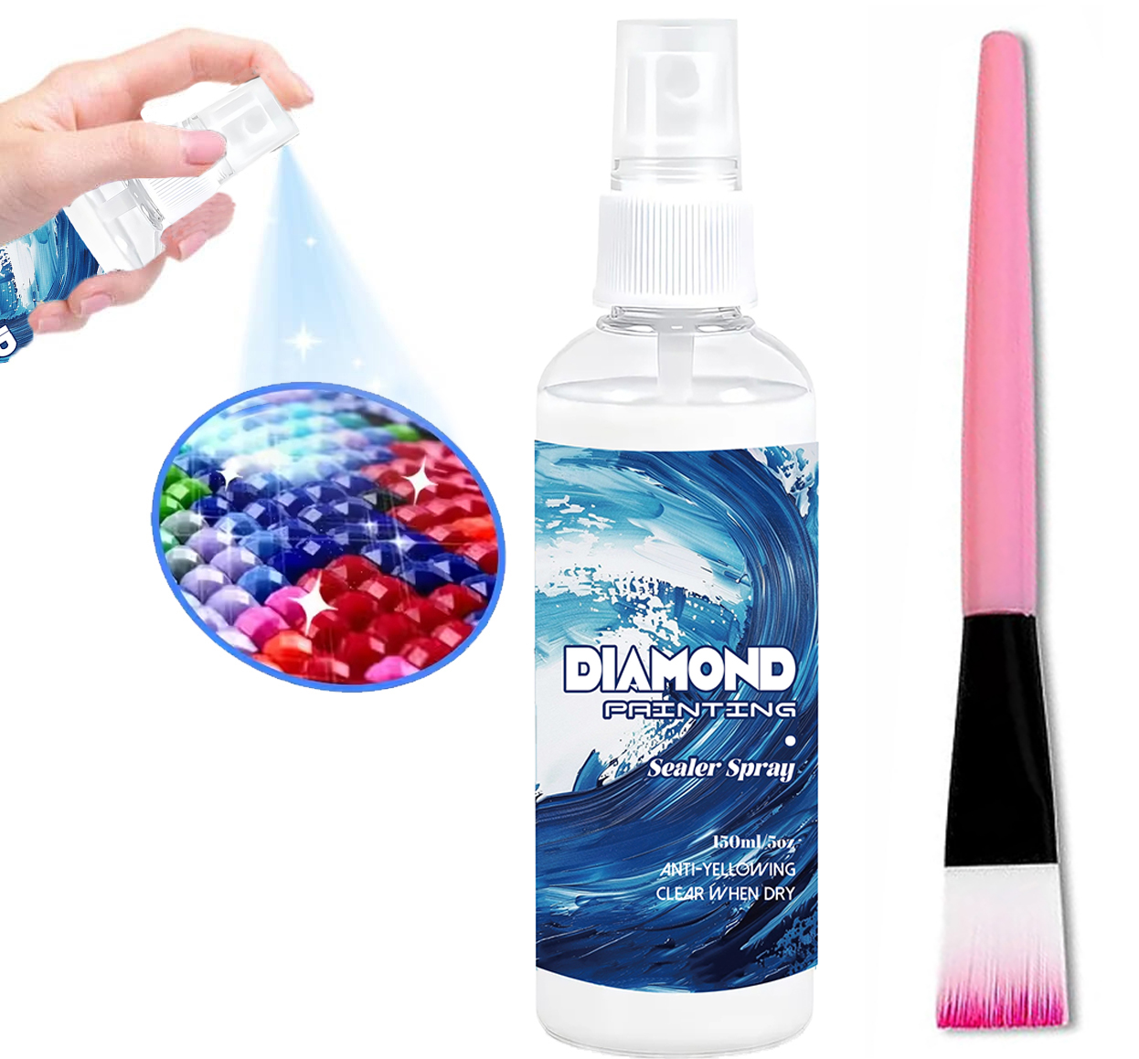 Resin Art Work - Spray sellador de 150 ml para