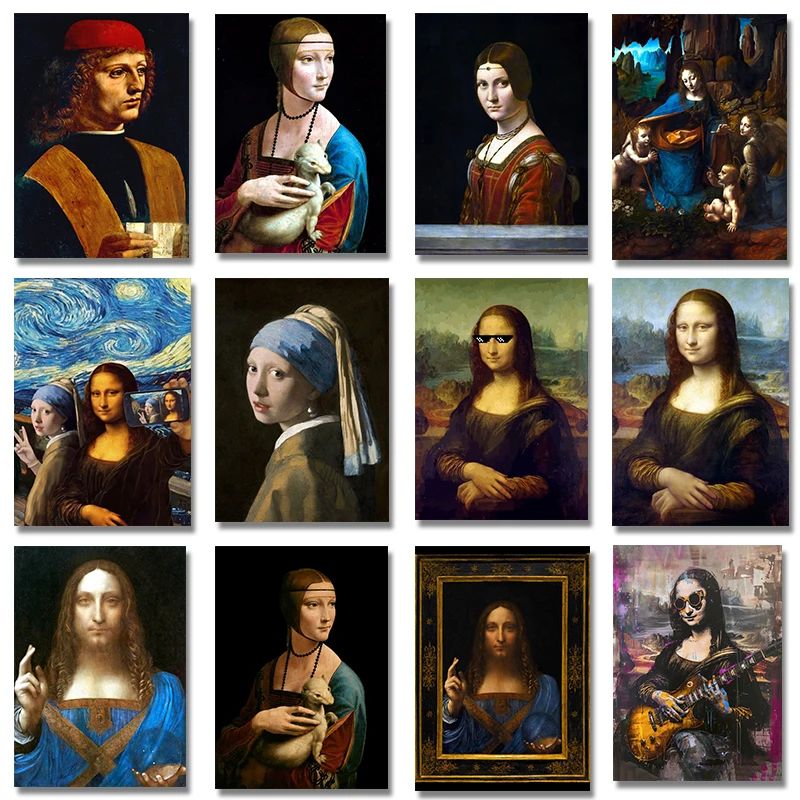 Resin Art Work - Obra de Arte de Leonardo Da