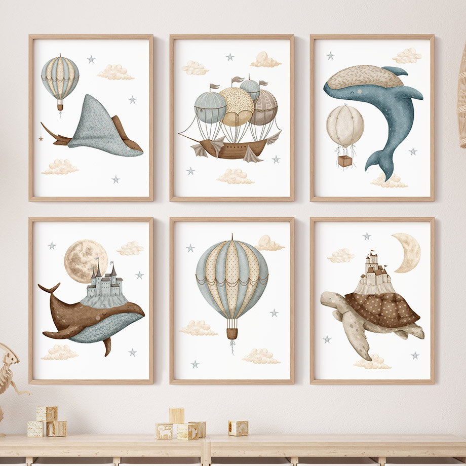 Resin Art Baby - Pósteres de arte de pared nórdico