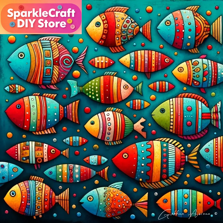 Resin Art Work - Kit de Pintura de Diamantes 5D