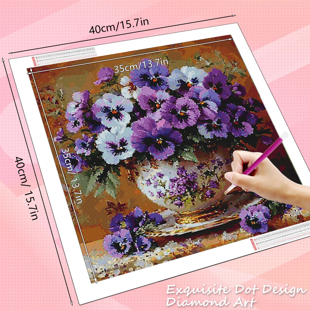 HUACAN-mosaico de diamantes 5D - Resin Art Wallpaper reseña y precio