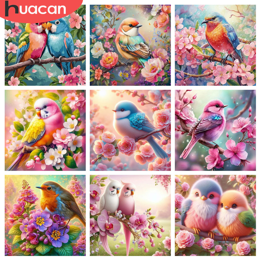 HUACAN-pintura de diamante páj - Resin Art Rose reseña y precio