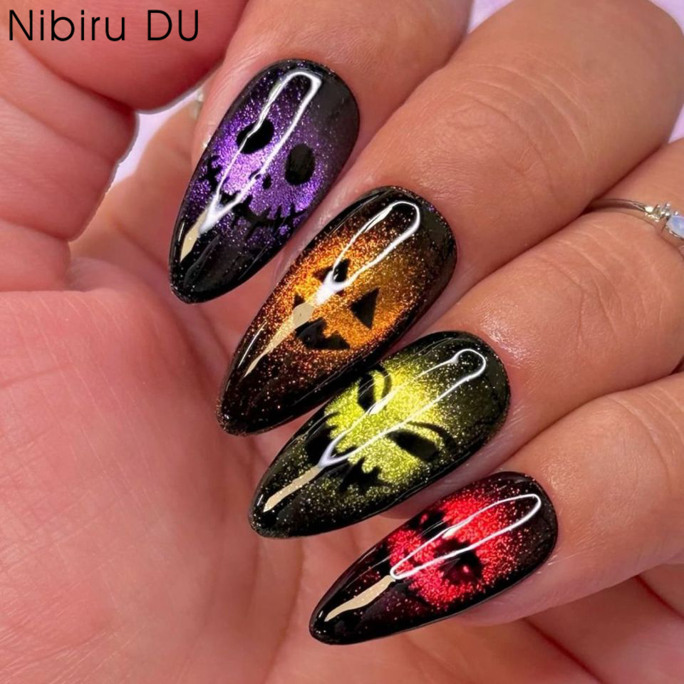 24 Uds 2025 Halloween 3D ojo d - Resin Art Case reseña y precio