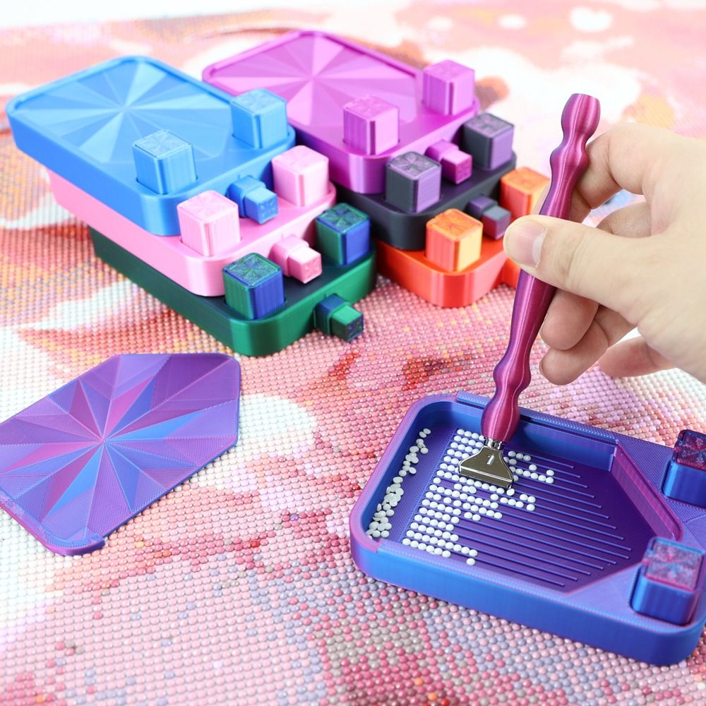 Bandeja de pintura de diamante - Resin Art Case reseña y precio