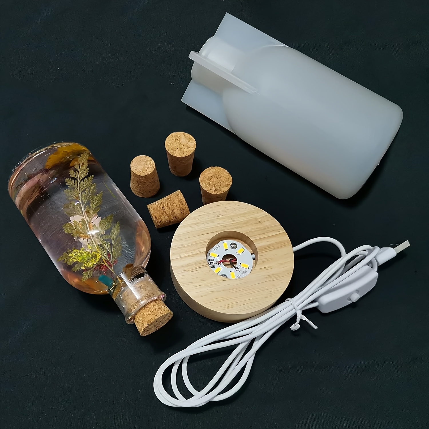 Set de moldes de resina para c - Resin Art Equipment reseña y precio
