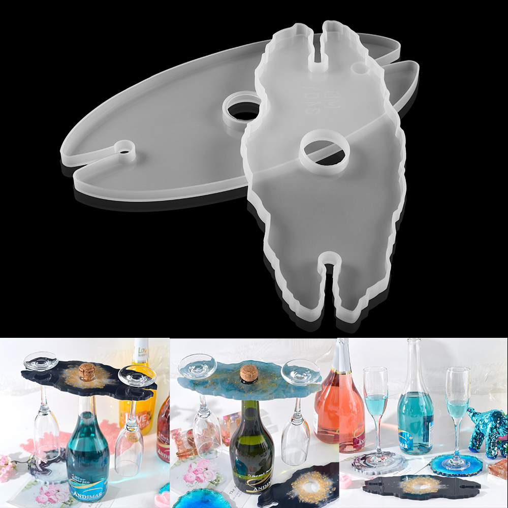 Moldes de silicona para estant - Resin Art Equipment reseña y precio
