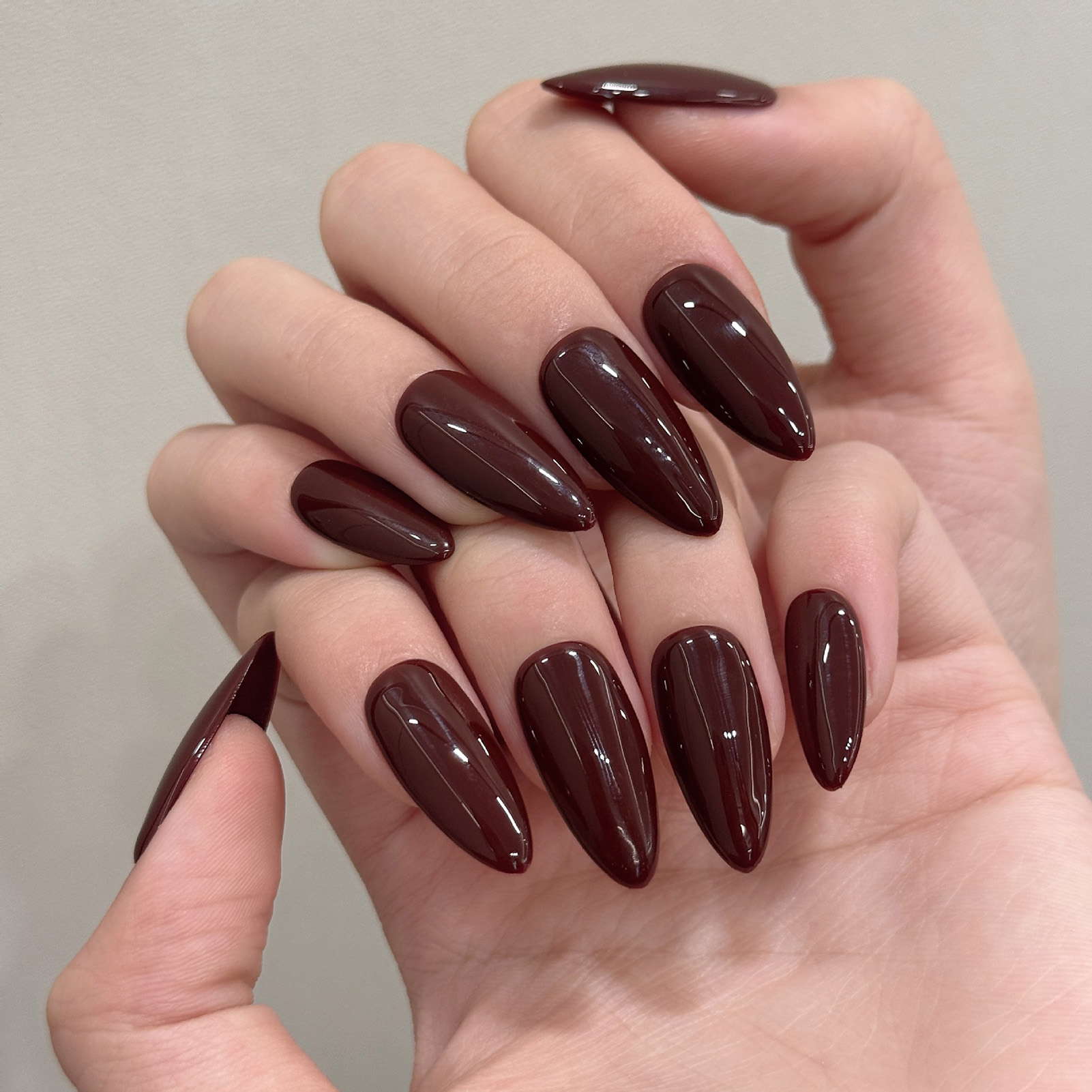 10 Uñas Postizas de Color Sóli - Resin Art Work reseña y precio