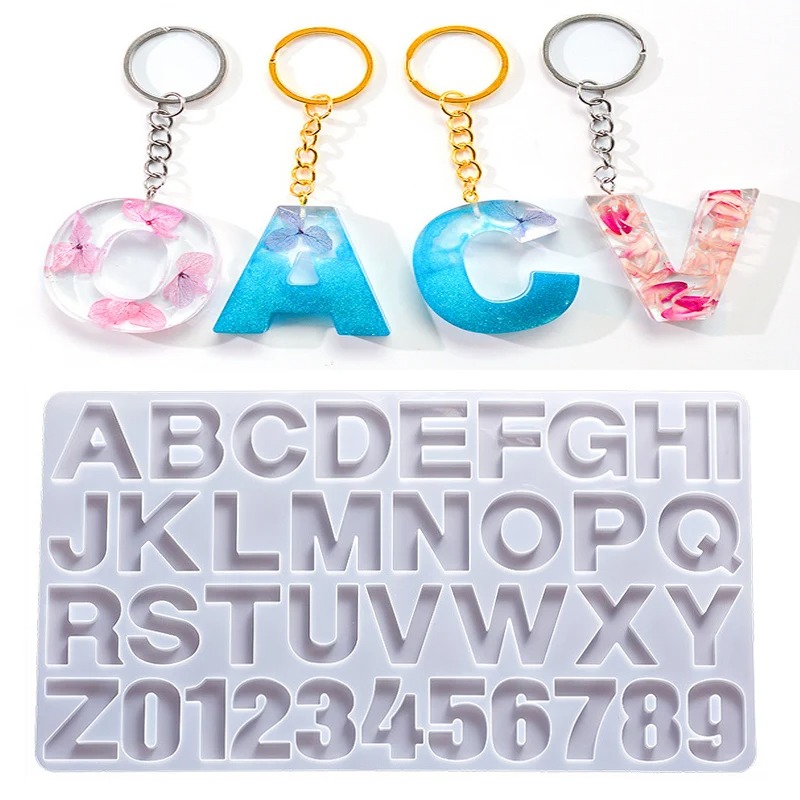 Alfabeto resina epoxi molde de - Resin Art Alphabet reseña y precio