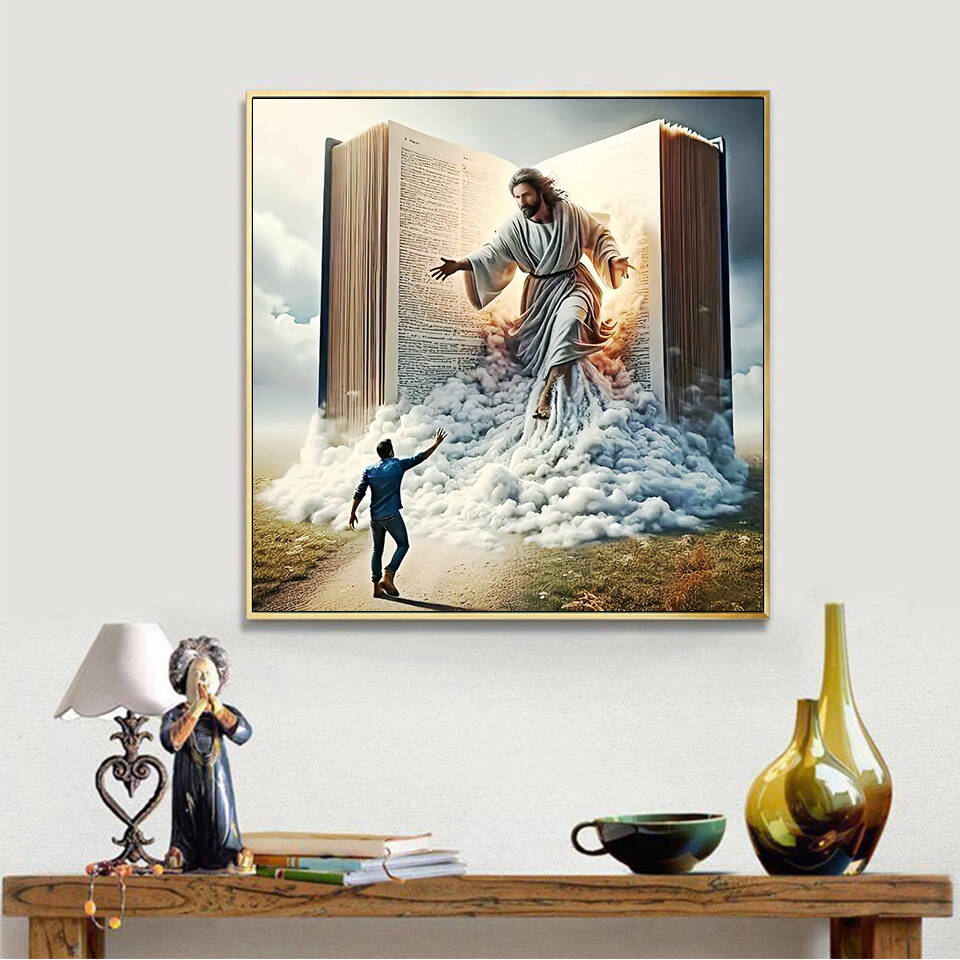 Evershine-pintura de diamante  - Resin Art Wallpaper reseña y precio