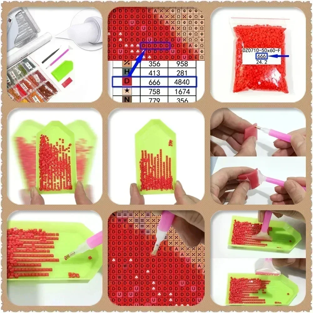 1 pieza de pintura de diamante - Resin Art Equipment reseña y precio