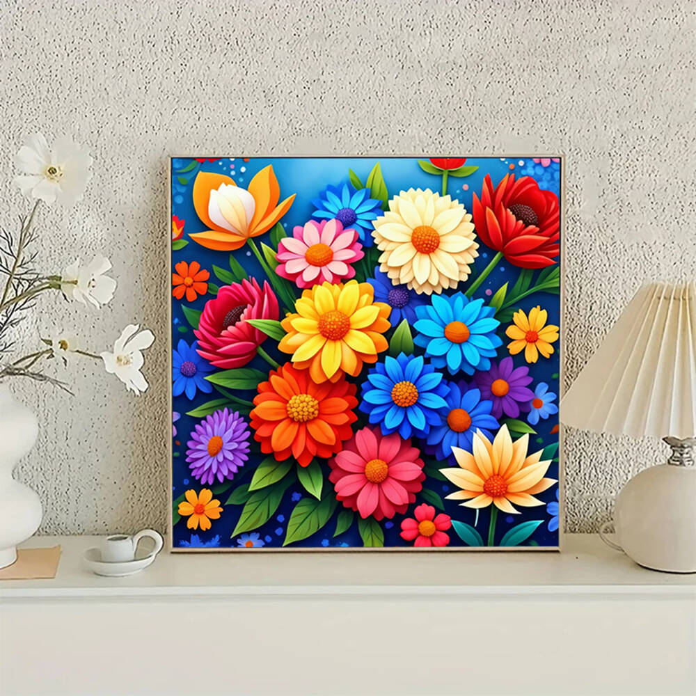 Huacan-Kits de mosaico de arte - Resin Art Wallpaper reseña y precio